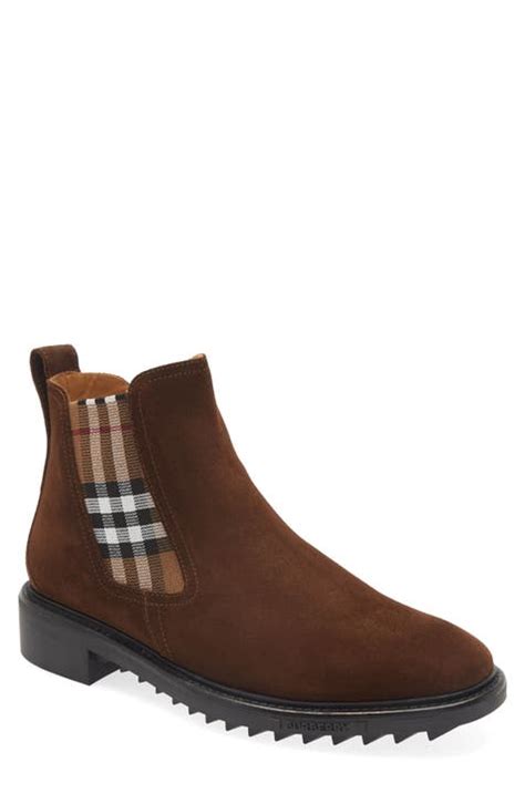 burberry chelsea boots rubber sole|BURBERRY Leather Chelsea boots .